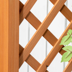 Jardiniera cu spalier Outsunny 845-777V00BN (Natural) Thumb