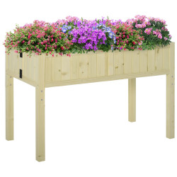 Pat de gradina inaltat Outsunny 845-362 (Natural) Thumb