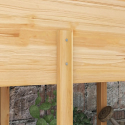 Pat de gradina inaltat Outsunny 845-966V00ND (Natural) Thumb