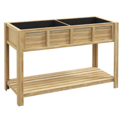 Pat de gradina inaltat Outsunny 84H-086V00ND (Natural) Thumb