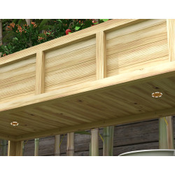 Pat de gradina inaltat Outsunny 84H-086V00ND (Natural) Thumb