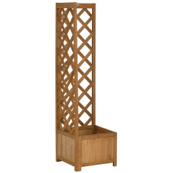 Pat de gradina cu spalier Outsunny 845-776V00BN (Natural) Thumb