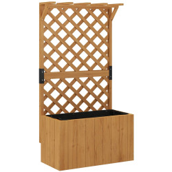 Pat de gradina cu spalier Outsunny 84H-254V00ND (Natural) Thumb