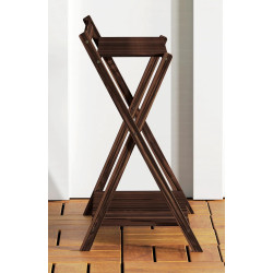 Комплект подставок для цветов Outsunny 84H-186V00TN 2pcs (Brown) Thumb