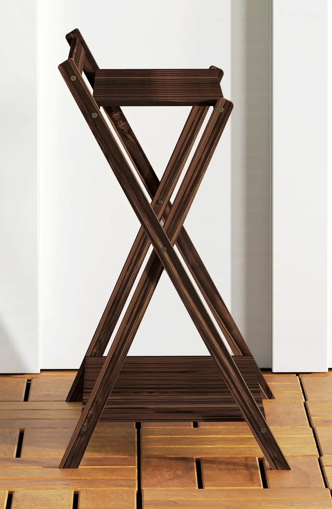 Комплект подставок для цветов Outsunny 84H-186V00TN 2pcs (Brown) - 7