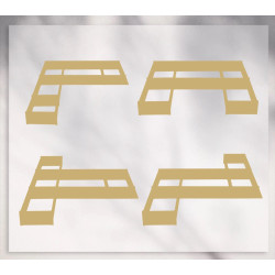 Модульная приподнятая грядка Outsunny 845-871V00ND (Natural) Thumb