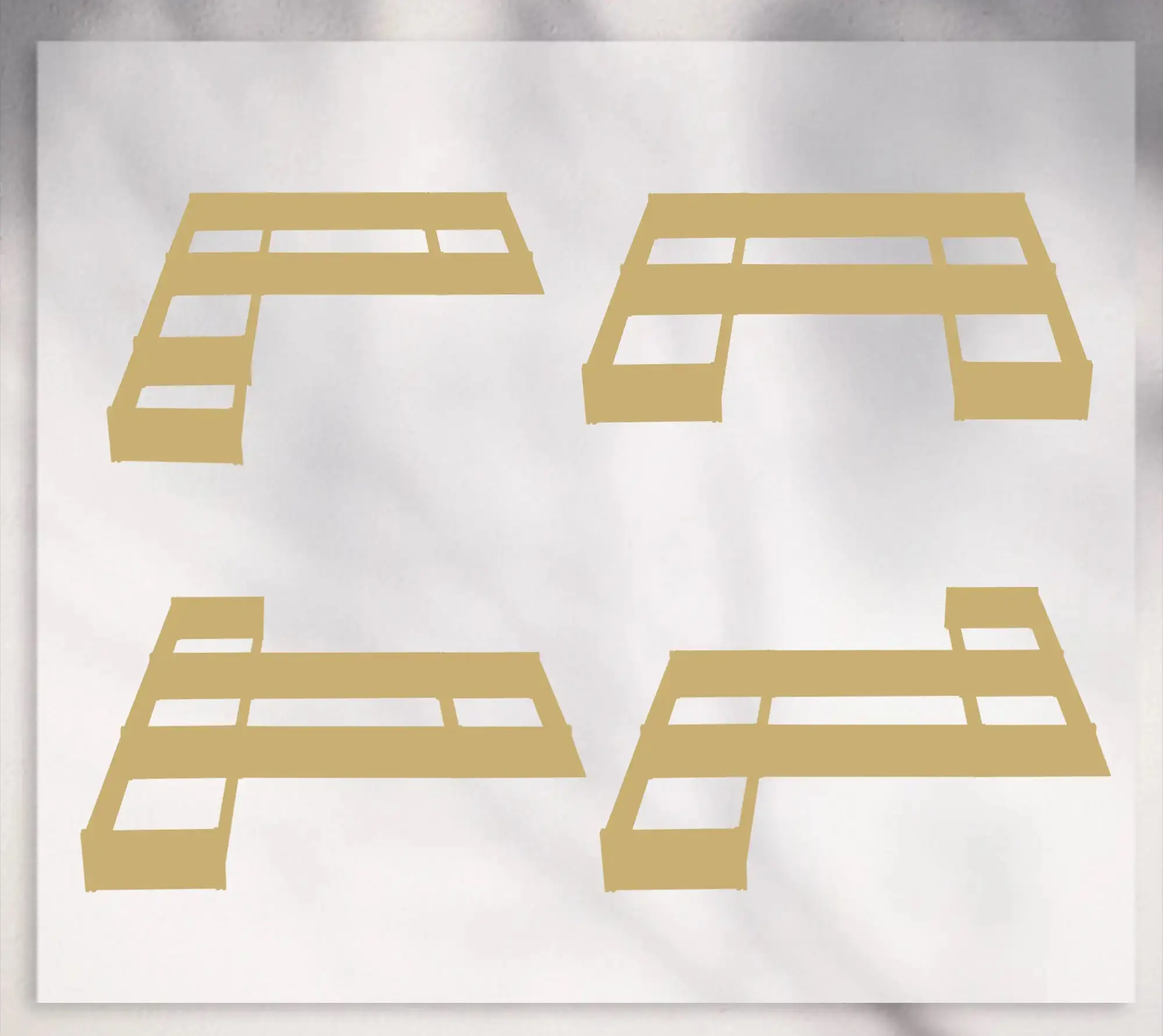 Модульная приподнятая грядка Outsunny 845-871V00ND (Natural) - 7