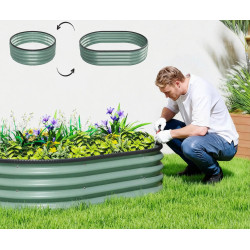 Набор модульных садовых грядок Outsunny 84H-471V00GN (Green) Thumb