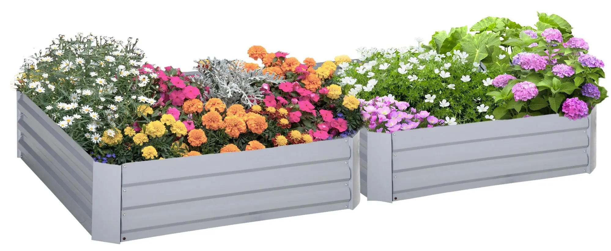 Set paturi de gradina Outsunny 845-517GY (Grey)