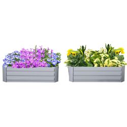 Set paturi de gradina Outsunny 845-517GY (Grey)