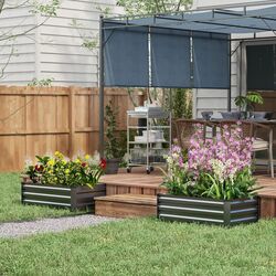 Набор садовых грядок Outsunny 84H-103V00CG (Grey) Thumb