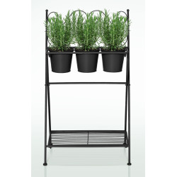 Подставка для цветов Outsunny 845-566BK (Black) Thumb