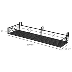 Suport pentru plante Outsunny 845-600V01 (Black) Thumb