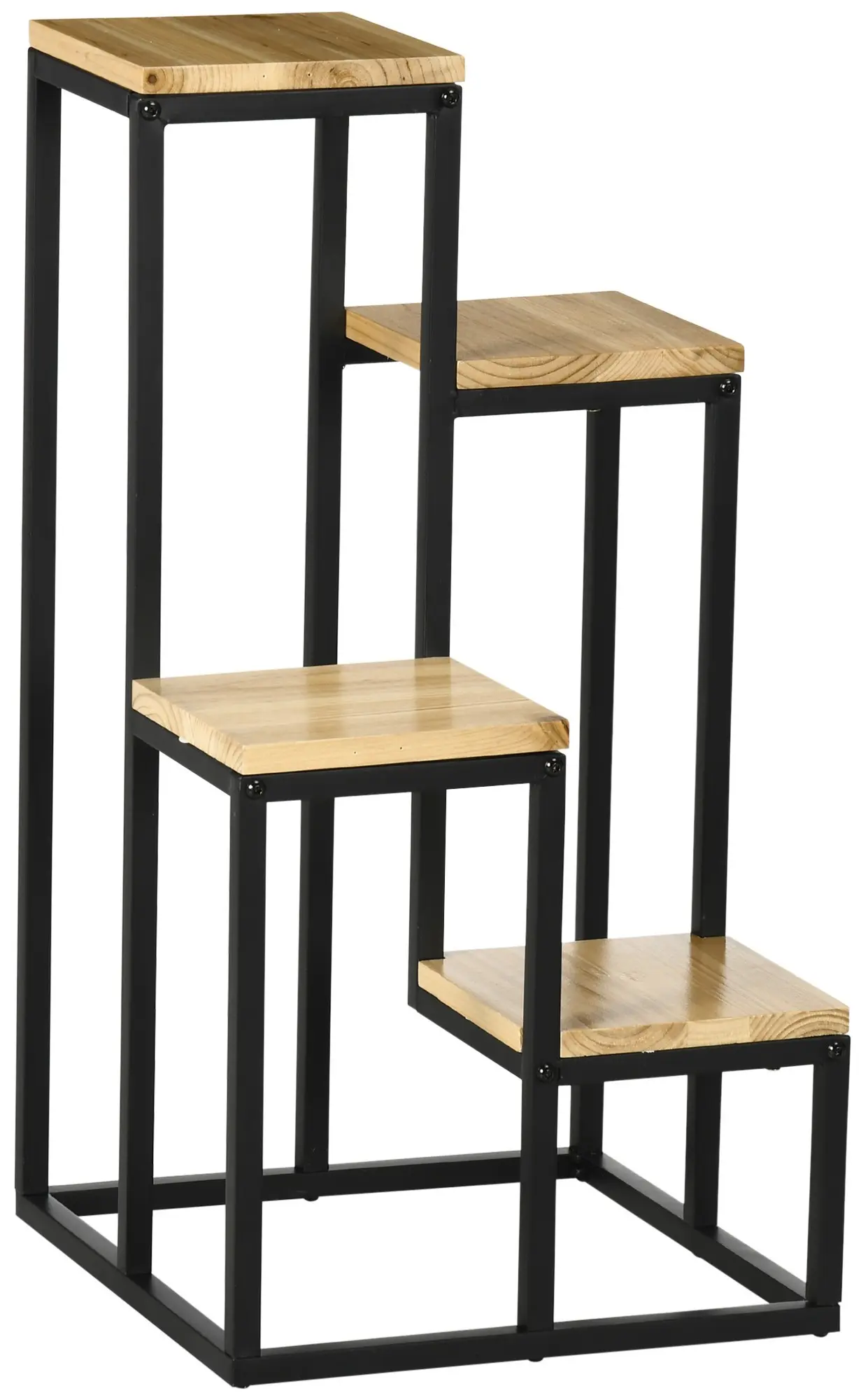 Suport pentru flori Outsunny 845-801V00ND (Natural/Black) - 4