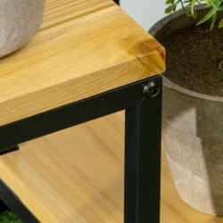 Suport pentru flori Outsunny 845-801V00ND (Natural/Black) Thumb