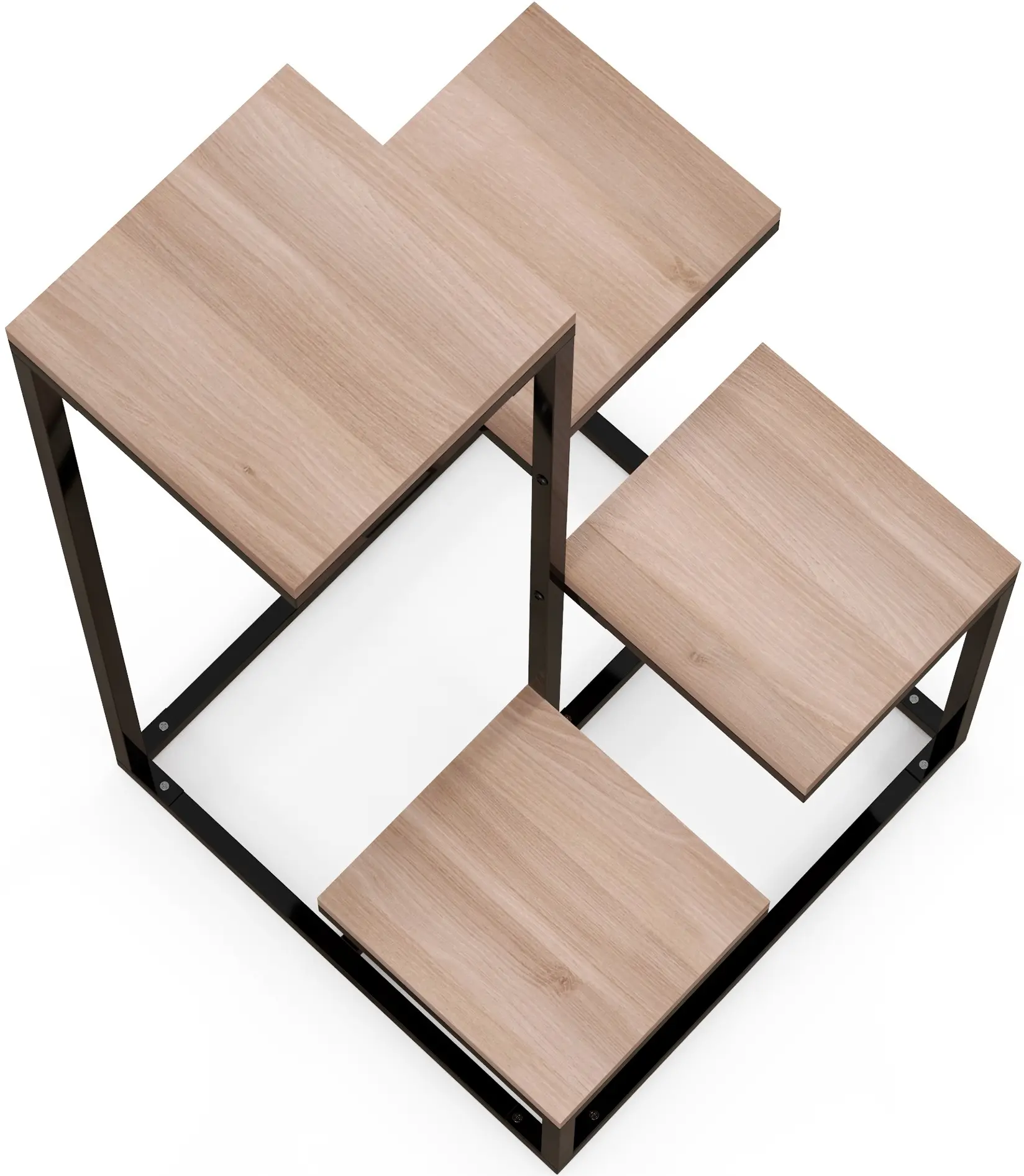 Подставка для цветов Outsunny 845-961V00LR (Brown/Black) - 6