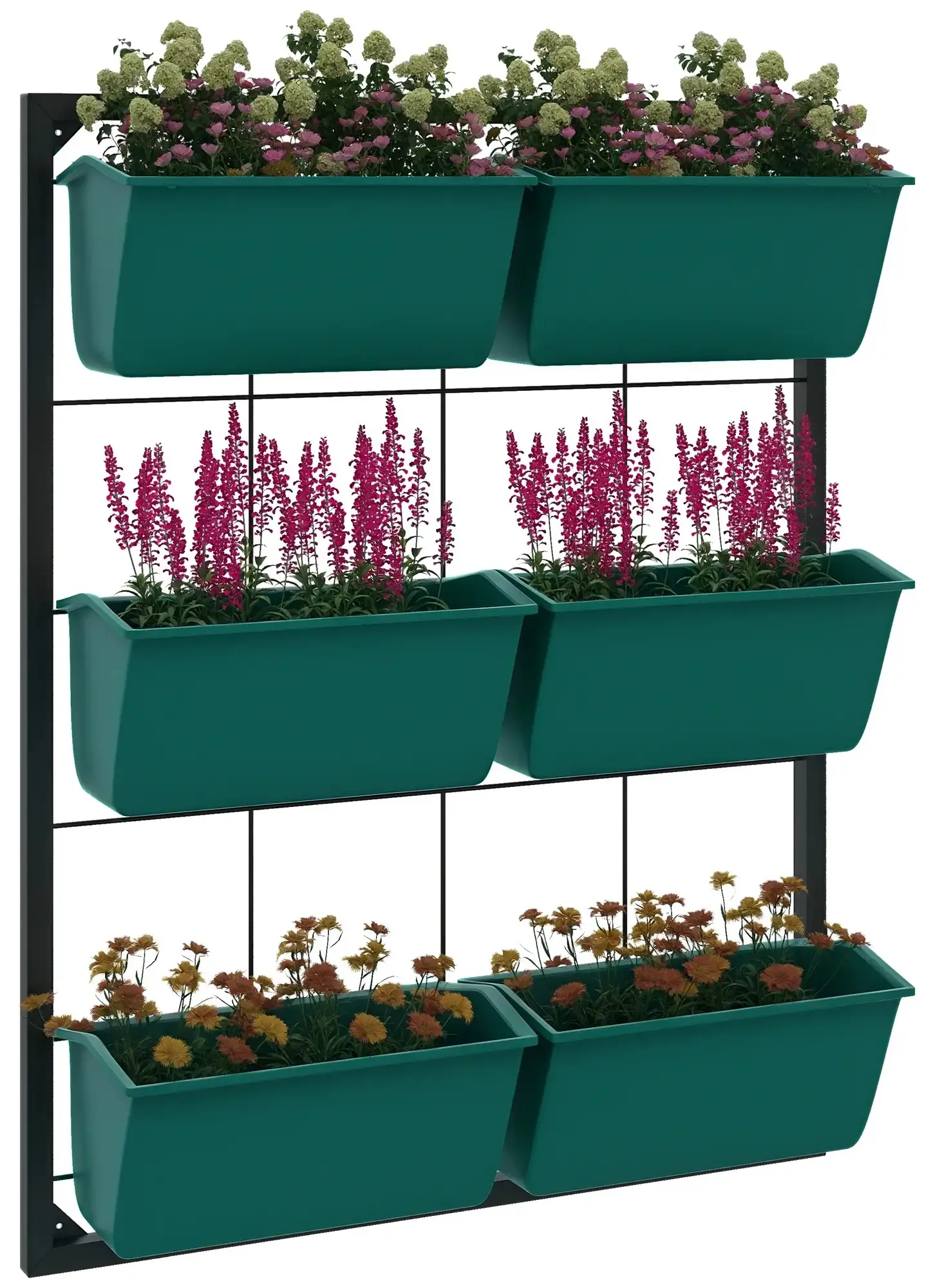 Suport pentru plante Outsunny 84H-051V00GN (Green/Black)