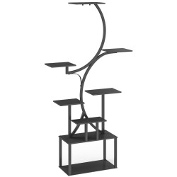 Suport pentru flori Outsunny 84H-534V00BK (Black) Thumb