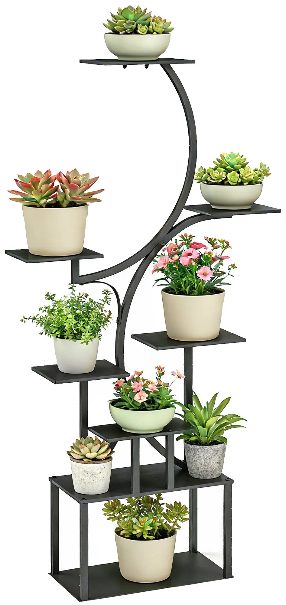 Suport pentru flori Outsunny 84H-534V00BK (Black) - 3