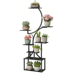 Suport pentru flori Outsunny 84H-534V00BK (Black) Thumb