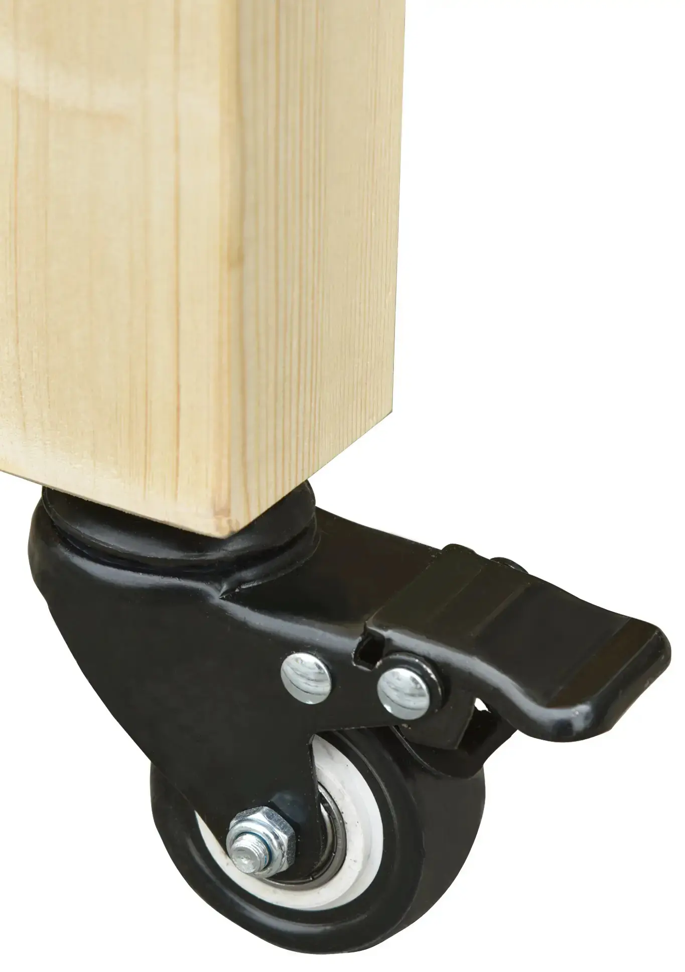 Pat de gradina inaltat cu roti Outsunny 845-365 (Natural) - 8