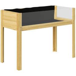 Pat de gradina inaltat pe picioare Outsunny 84H-176V01ND (Natural) Thumb