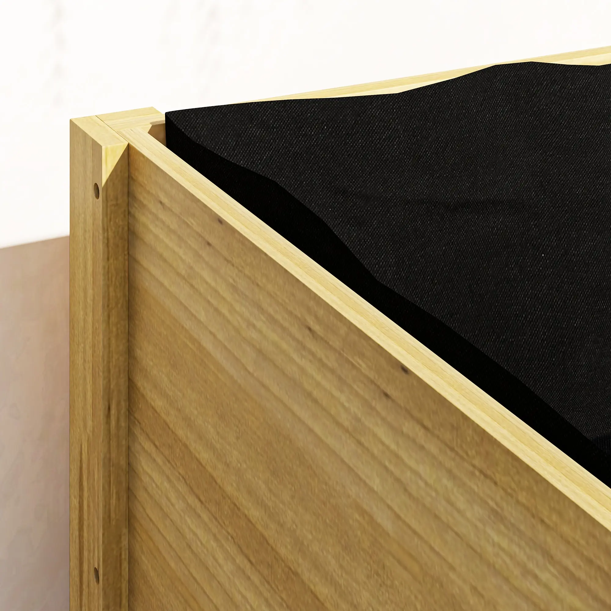 Pat de gradina inaltat pe picioare Outsunny 84H-176V01ND (Natural) - 6