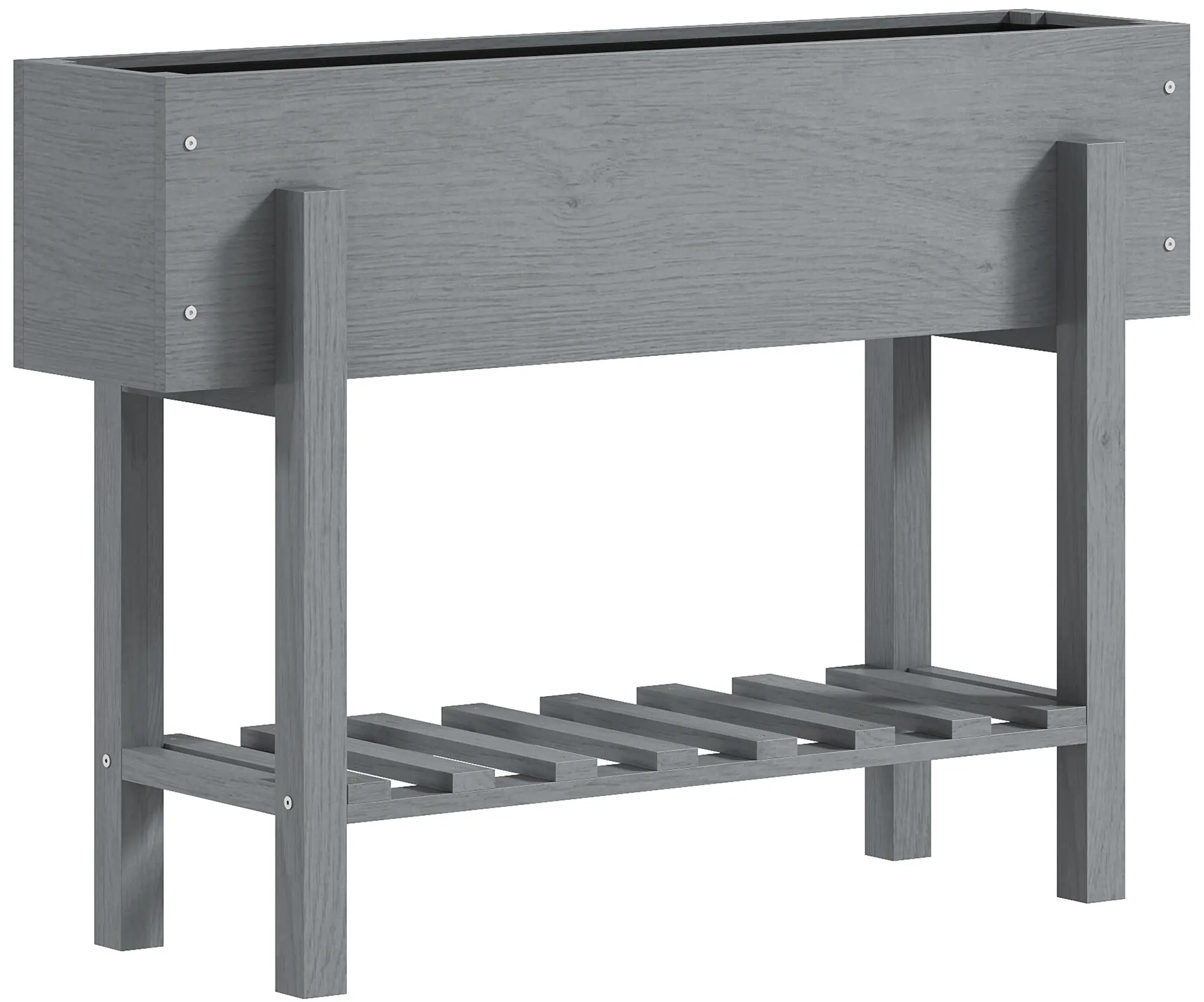 Приподнятая грядка на ножках Outsunny 84H-246V00GY (Grey) - 2