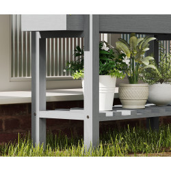 Приподнятая грядка на ножках Outsunny 84H-246V00GY (Grey) Thumb