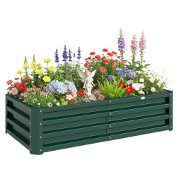 Приподнятая грядка Outsunny 845-039V01GN (Green) Thumb