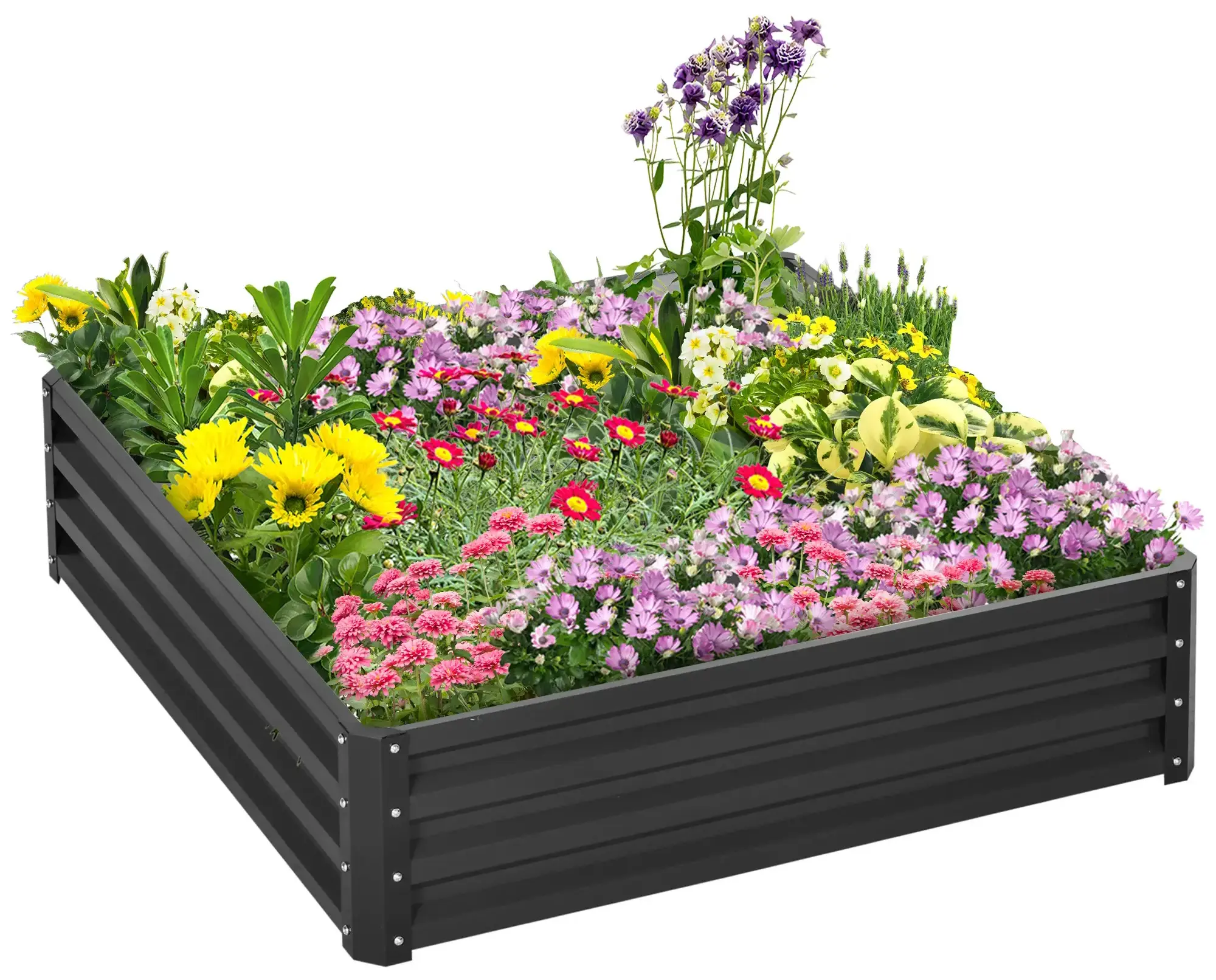 Приподнятая грядка Outsunny 845-040V01GY (Dark Grey)