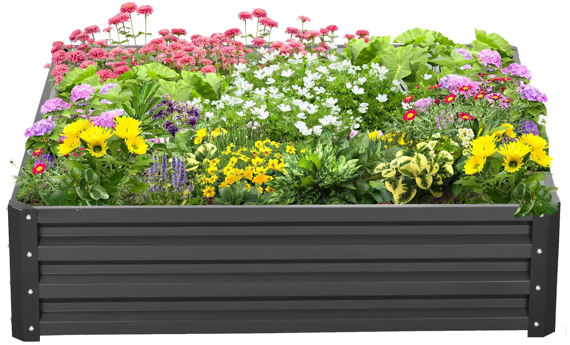 Приподнятая грядка Outsunny 845-040V01GY (Dark Grey)