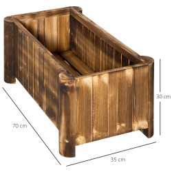 Приподнятая грядка Outsunny 845-104 (Natural) Thumb