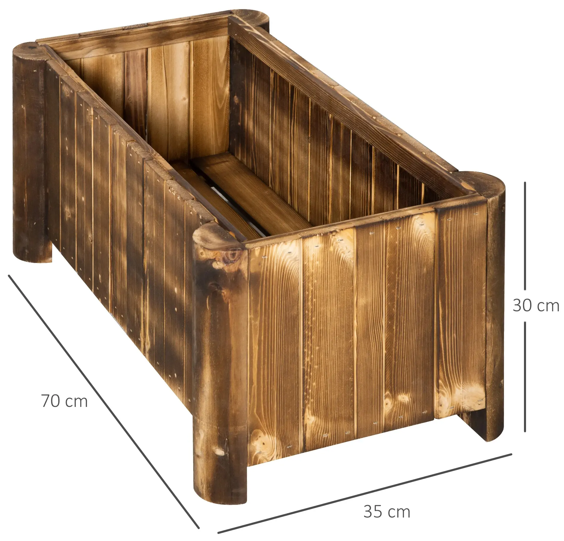 Приподнятая грядка Outsunny 845-104 (Natural) - 5