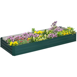 Pat de gradina inaltat Outsunny 845-518GN (Green) Thumb