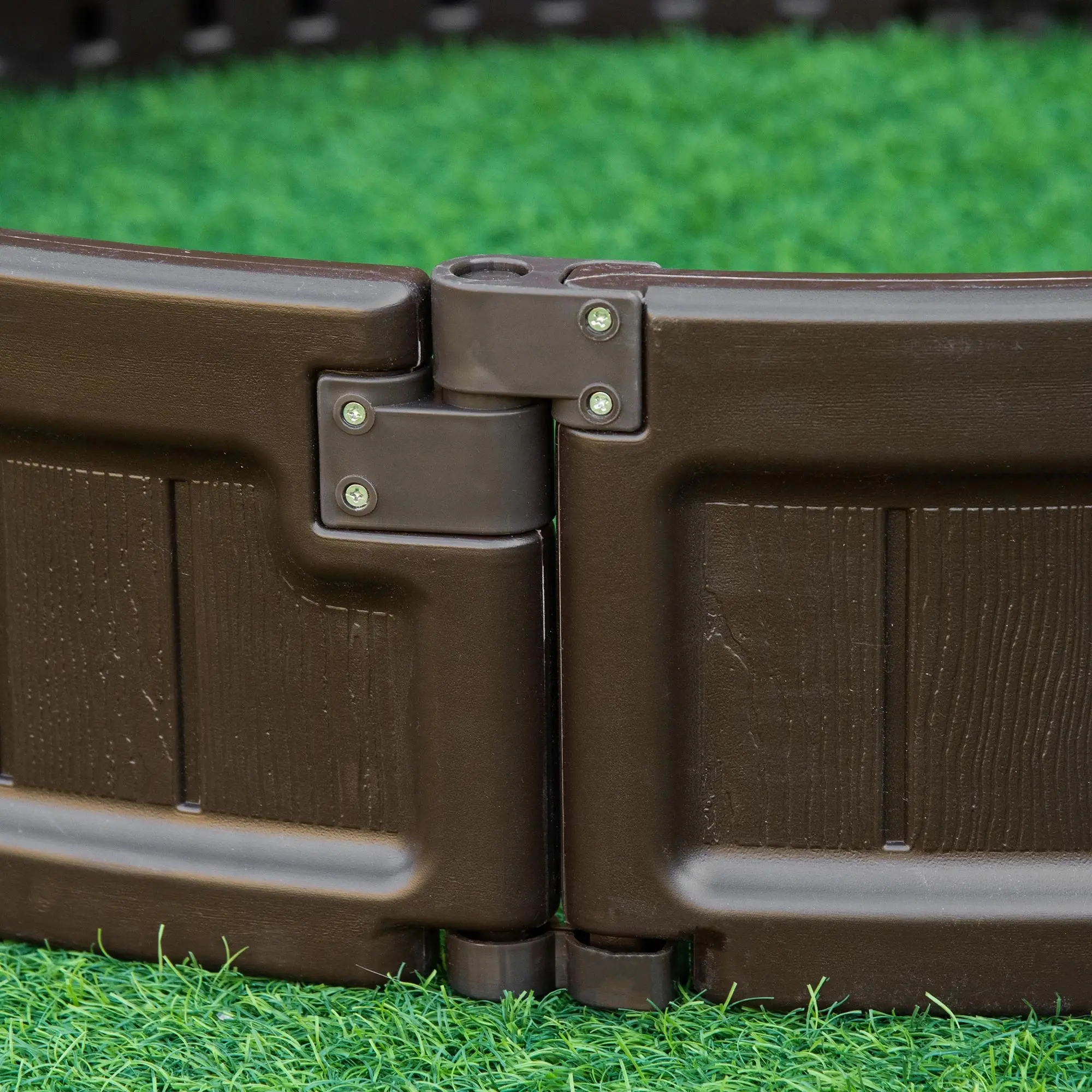 Pat de gradina inaltat Outsunny 845-550 (Brown) - 5