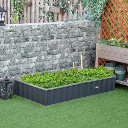 Pat de gradina inaltat Outsunny 845-674CG (Dark Grey)