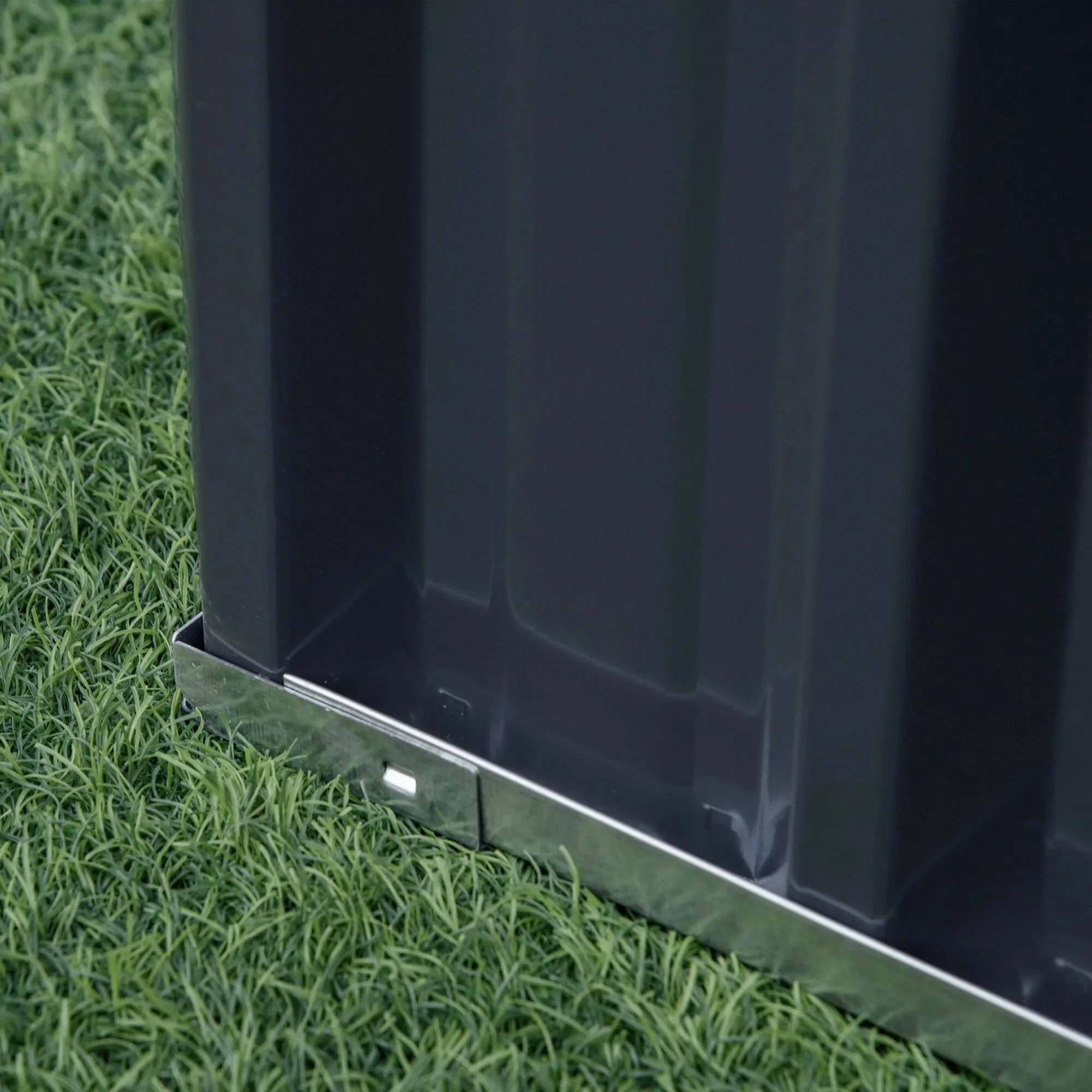 Pat de gradina inaltat Outsunny 845-674CG (Dark Grey) - 4