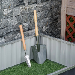 Pat de gradina inaltat Outsunny 845-674CG (Dark Grey) Thumb