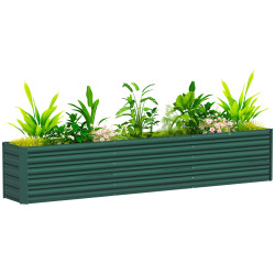 Pat de gradina inaltat Outsunny 84H-210V00GN (Green) Thumb