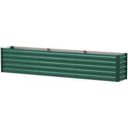 Pat de gradina inaltat Outsunny 84H-210V00GN (Green) Thumb