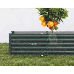 Pat de gradina inaltat Outsunny 84H-210V00GN (Green) Thumb