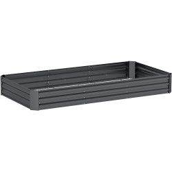 Pat de gradina inaltat Outsunny 84H-243V00CG (Dark Grey) Thumb