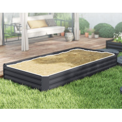 Pat de gradina inaltat Outsunny 84H-243V00CG (Dark Grey) Thumb