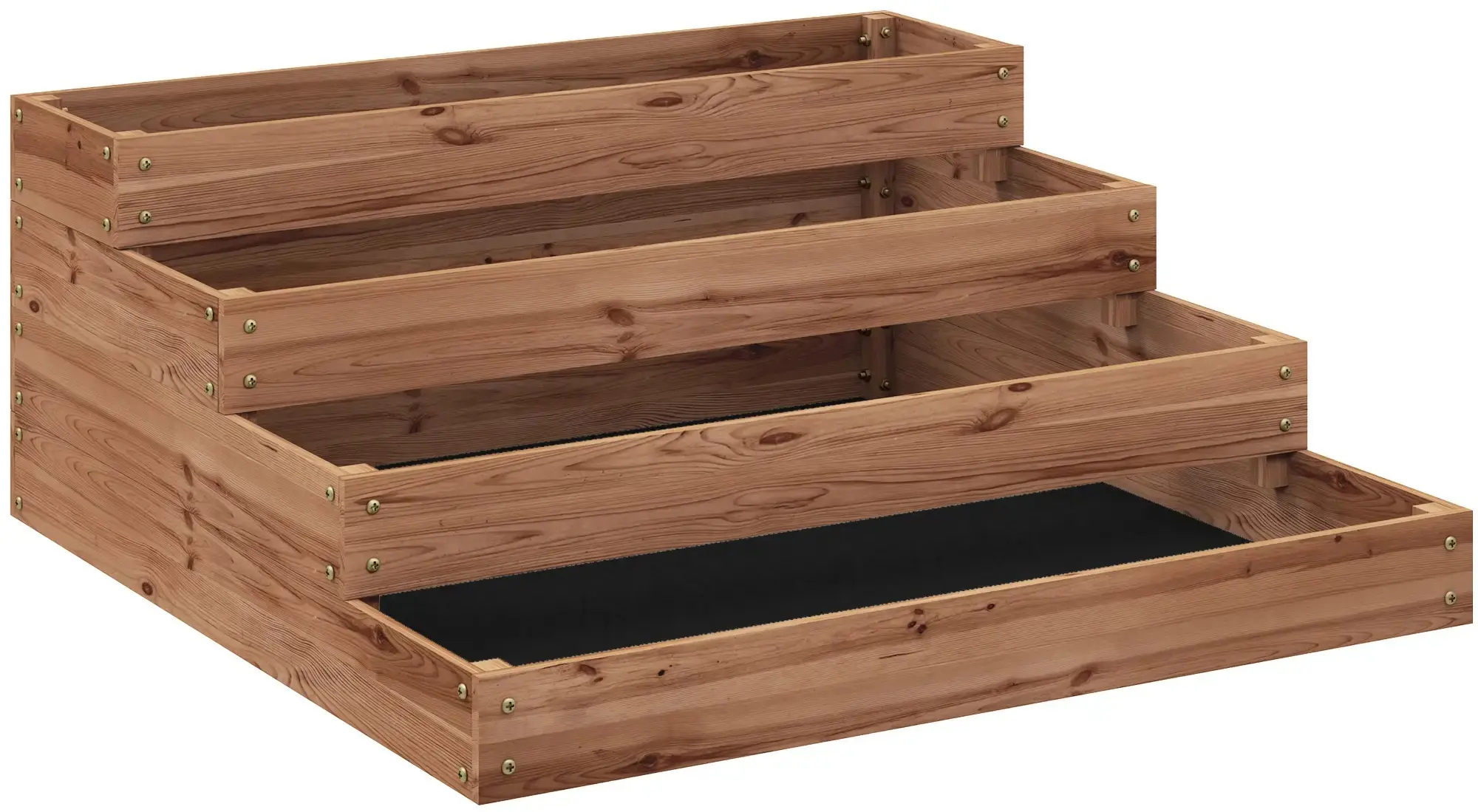 Pat de gradina inaltat Outsunny 84H-281V00CF (Brown) - 2