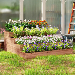 Приподнятая грядка Outsunny 84H-281V00CF (Brown)