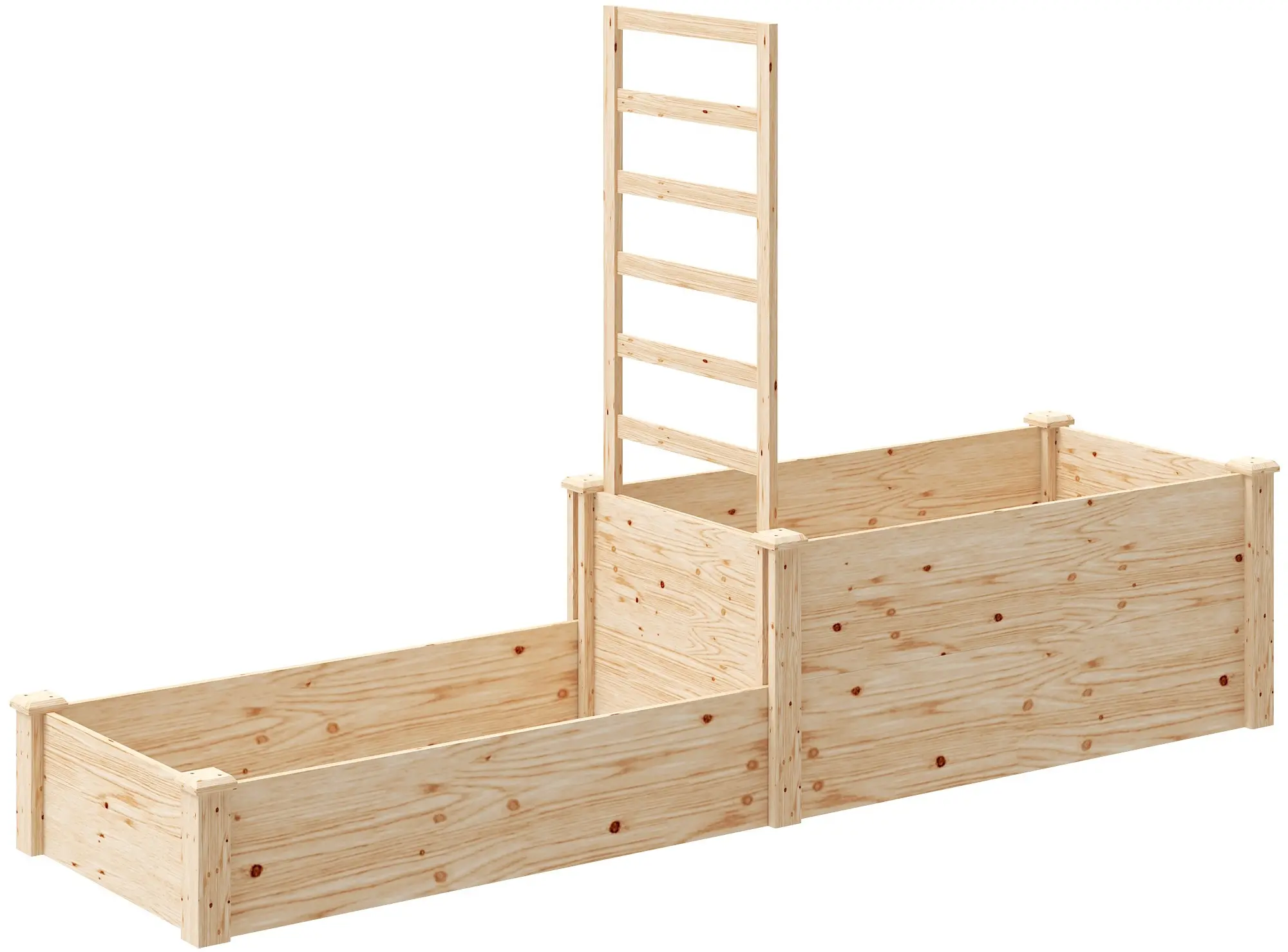 Приподнятая грядка Outsunny 84H-290V00ND (Natural) - 2