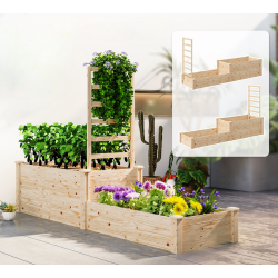 Приподнятая грядка Outsunny 84H-290V00ND (Natural) Thumb