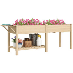 Приподнятая грядка Outsunny 84H-325V00ND (Natural) Thumb