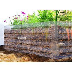 Pat de gradina inaltat Outsunny 84H-482V00CG (Dark Grey) Thumb